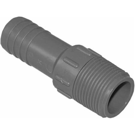 Genova 350407 0.75 in. Poly Male Pipe Thread Insert Adapter, 10PK 232728